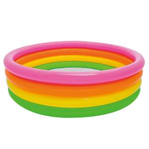 استخر بادی قطر 168 سانتیمتری کف بادی اینتکس intex مدل 56441-اسباب بازی ورزشی